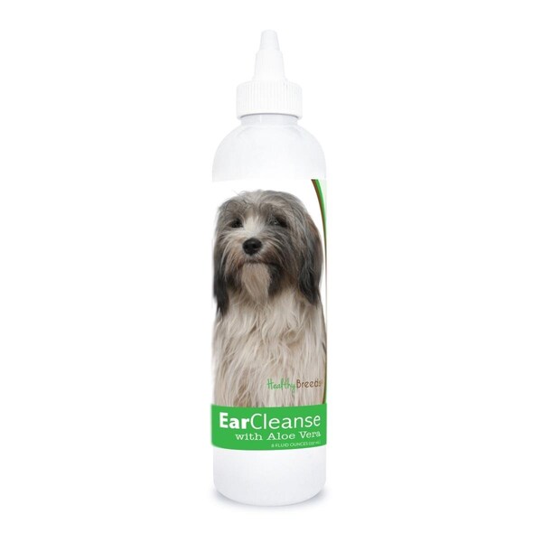 Healthy Breeds 8 oz Tibetan Terrier Ear Cleanse with Aloe Vera Cucumber Melon 840235115717 - main